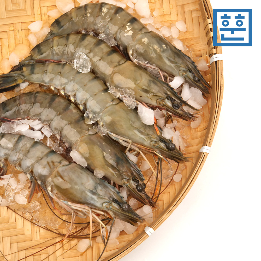훈훈수산 블랙타이거새우 500g 1팩 이미지 3