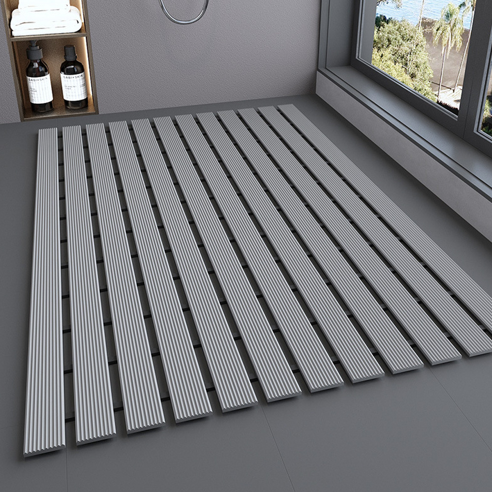 [단독] 무타공마켓 고급 미끄럼방지매트 TPE 소형 화장실 바닥 패드 욕실매트