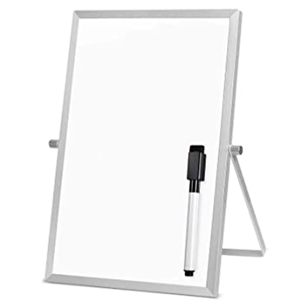 (18x24cm) 양면 미니화이트보드 자석메모보드 탁상용 벽걸이용 제품 이미지