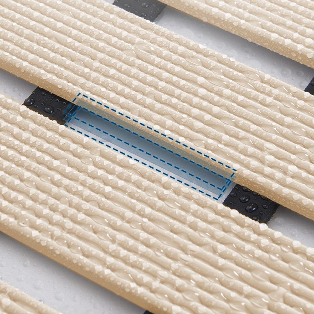 [단독] 무타공마켓 고급 미끄럼방지매트 TPE 소형 화장실 바닥 패드 욕실매트