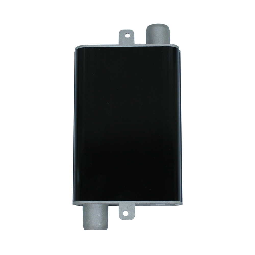 무시동히터 머플러 저소음 콤팩트 소음기 블랙 배기구 부품 배기관 사각