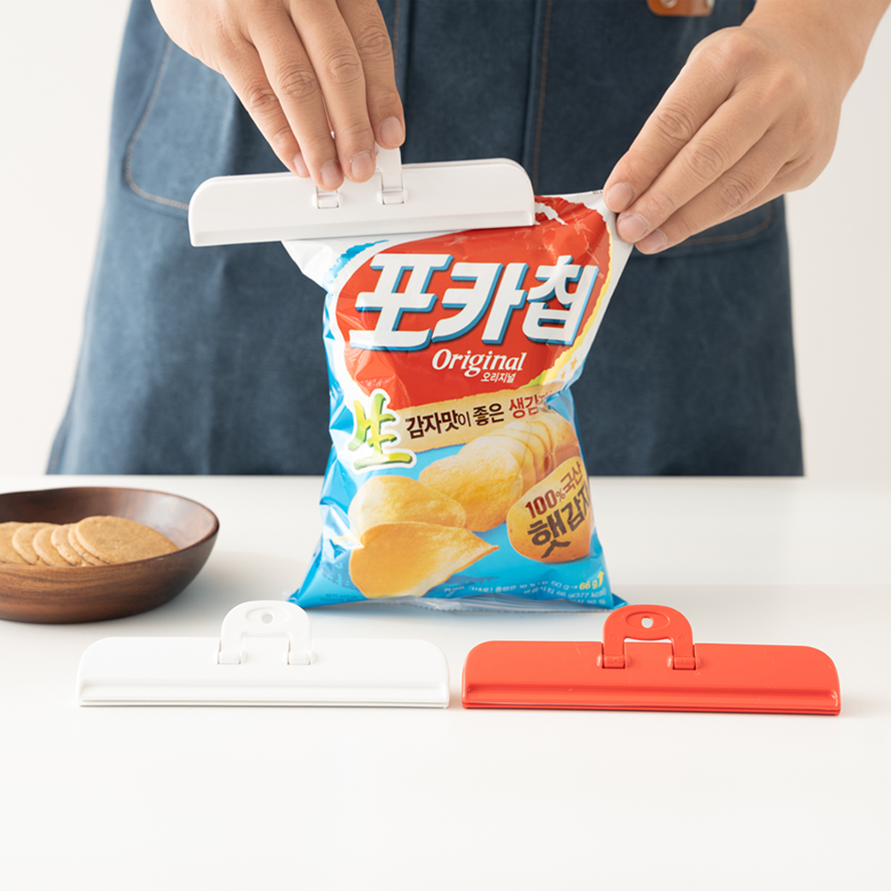 할메이드 과자 봉지 봉투 클립 집게 패킹봉지집게 2p - 상세 이미지 3