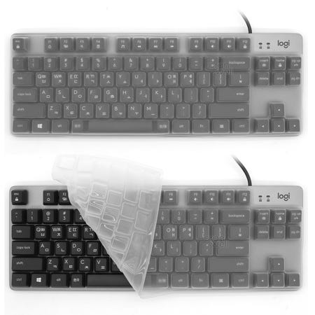 위젤 오랜웰 로지텍 K835 TKL 전용 키보드덮개/커버/키스킨(47)