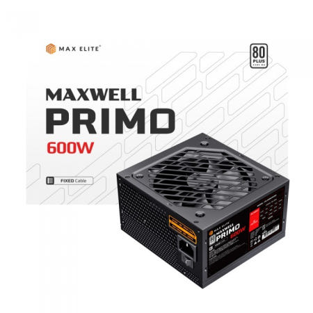맥스엘리트 MAXWELL PRIMO 600W 80PLUS STANDARD 플랫 ATX파워