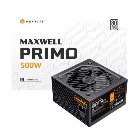 맥스엘리트 MAXWELL PRIMO 500W 80PLUS STANDARD 플랫 ATX파워