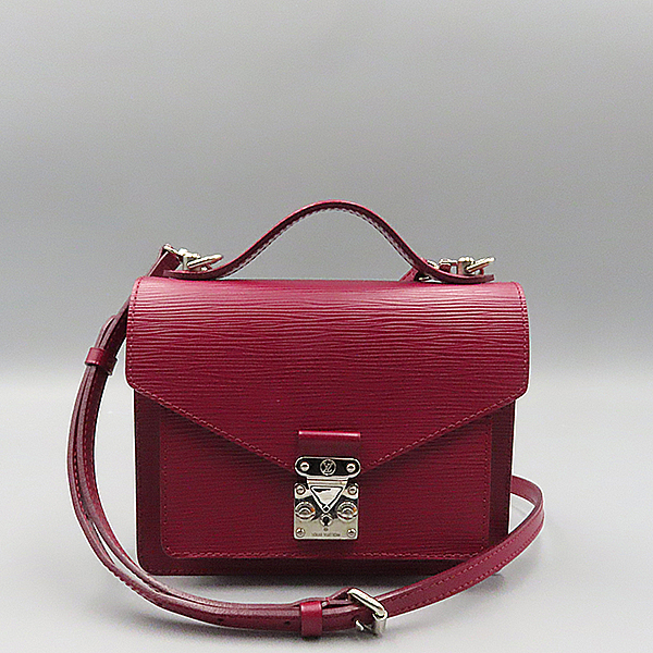 Louis Vuitton(루이비통) M40783 푸시아 컬러 에삐 레더 몽소 BB 토트백 + 숄더 스트랩 : 고이비토1