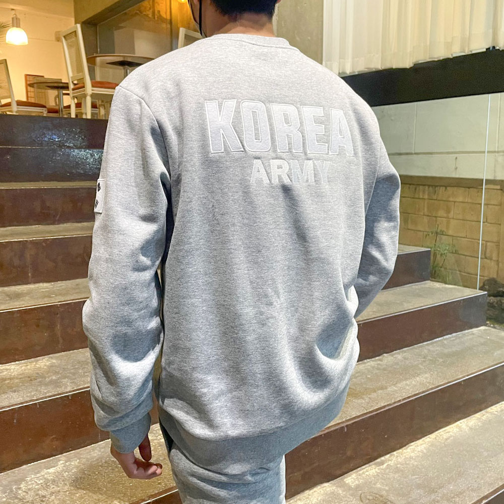 로카 맨투맨 압축기모 헤세드 KOREAARMY 티셔츠 ROKA 남성 - 상세 이미지 5