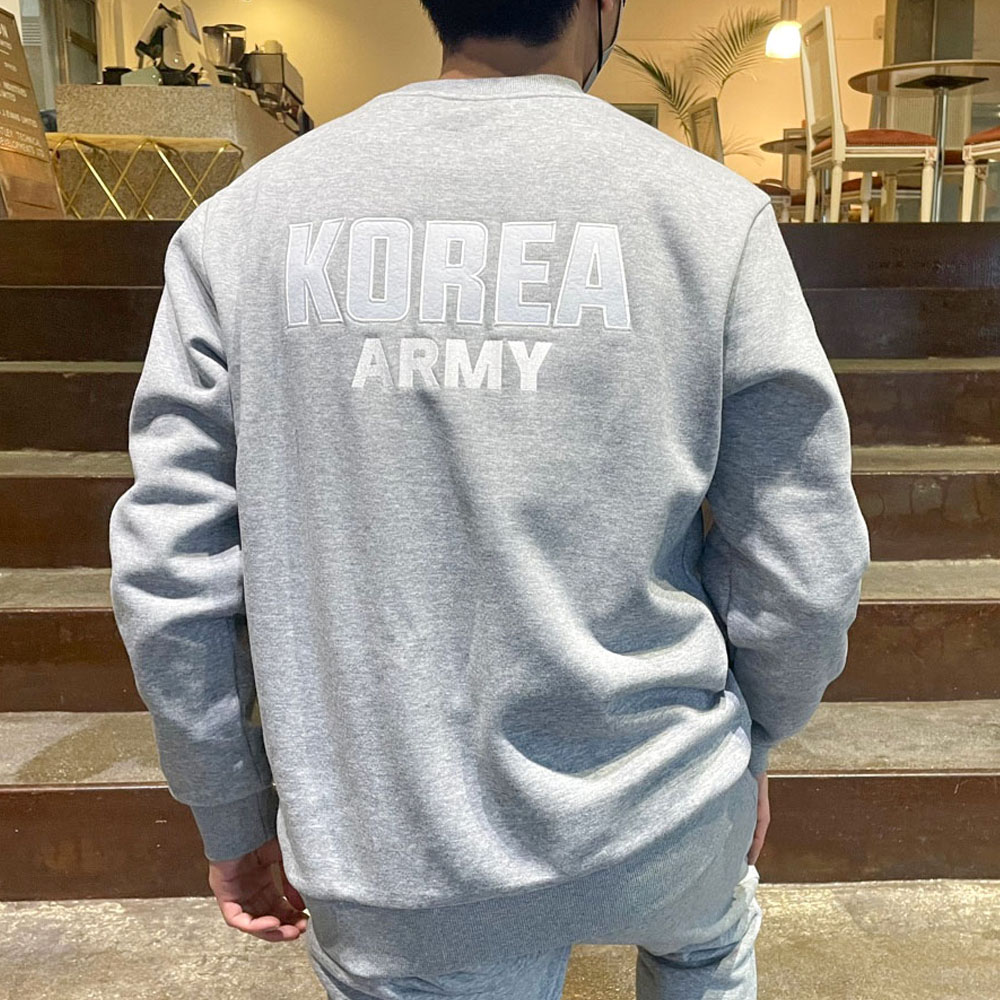 로카 맨투맨 압축기모 헤세드 KOREAARMY 티셔츠 ROKA 남성 - 상세 이미지 4