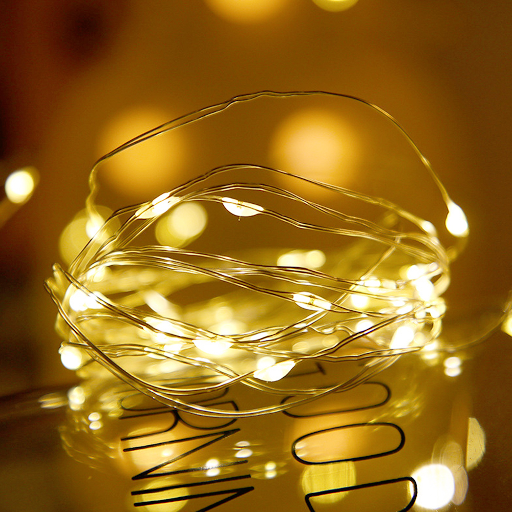 LED 와이어전구 크리스마스 줄 조명 LED 트리 전구 캠핑 감성 실전구 5M 지속형