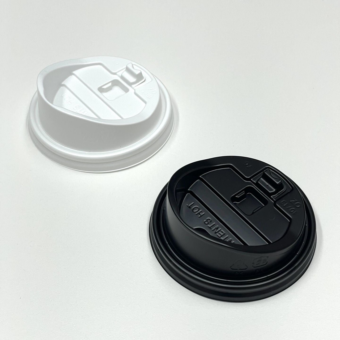 테이크아웃컵뚜껑 12/16/20 종이컵뚜껑 롱개폐형 머그리드 100개