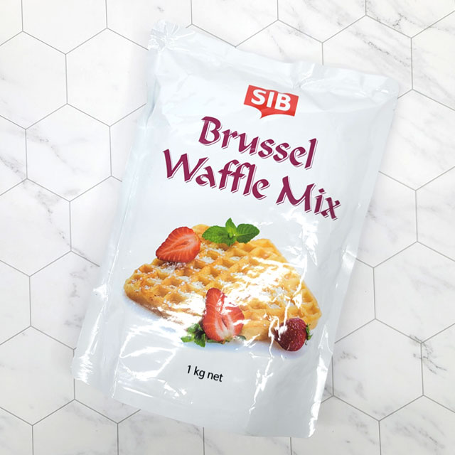 브뤼셀 와플믹스 1kg 브런치만들기 와플반죽 재료 베이킹믹스 - 상세 이미지 3