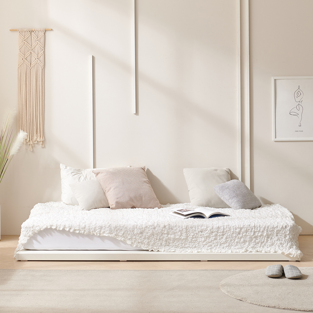 하이 원룸 저상형 슈퍼싱글 침대 깔판 프레임 ss - 상세 이미지 4