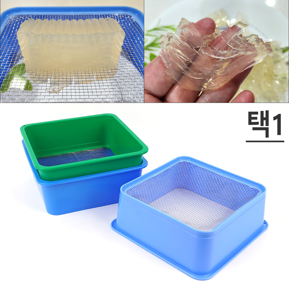 묵채 우뭇가사리채 스텐 채망 체망 채반 체 국산 3종 - 상세 이미지 2