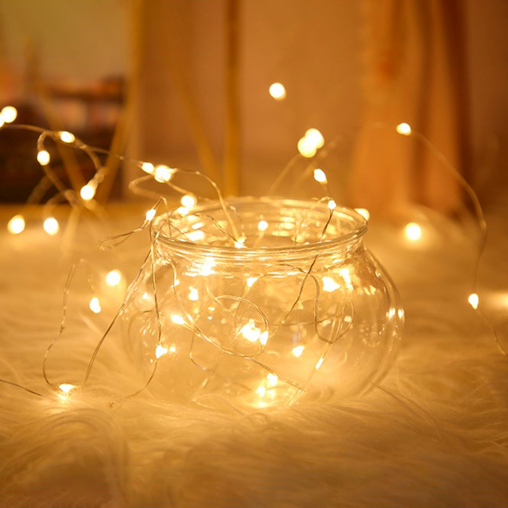 LED 와이어전구 크리스마스 줄 조명 LED 트리 전구 캠핑 감성 실전구 5M 지속형