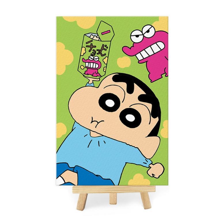 짱구 그리기_ 초코비짱구 10x15 / 유화 명화 그림 그리기 DIY 세트