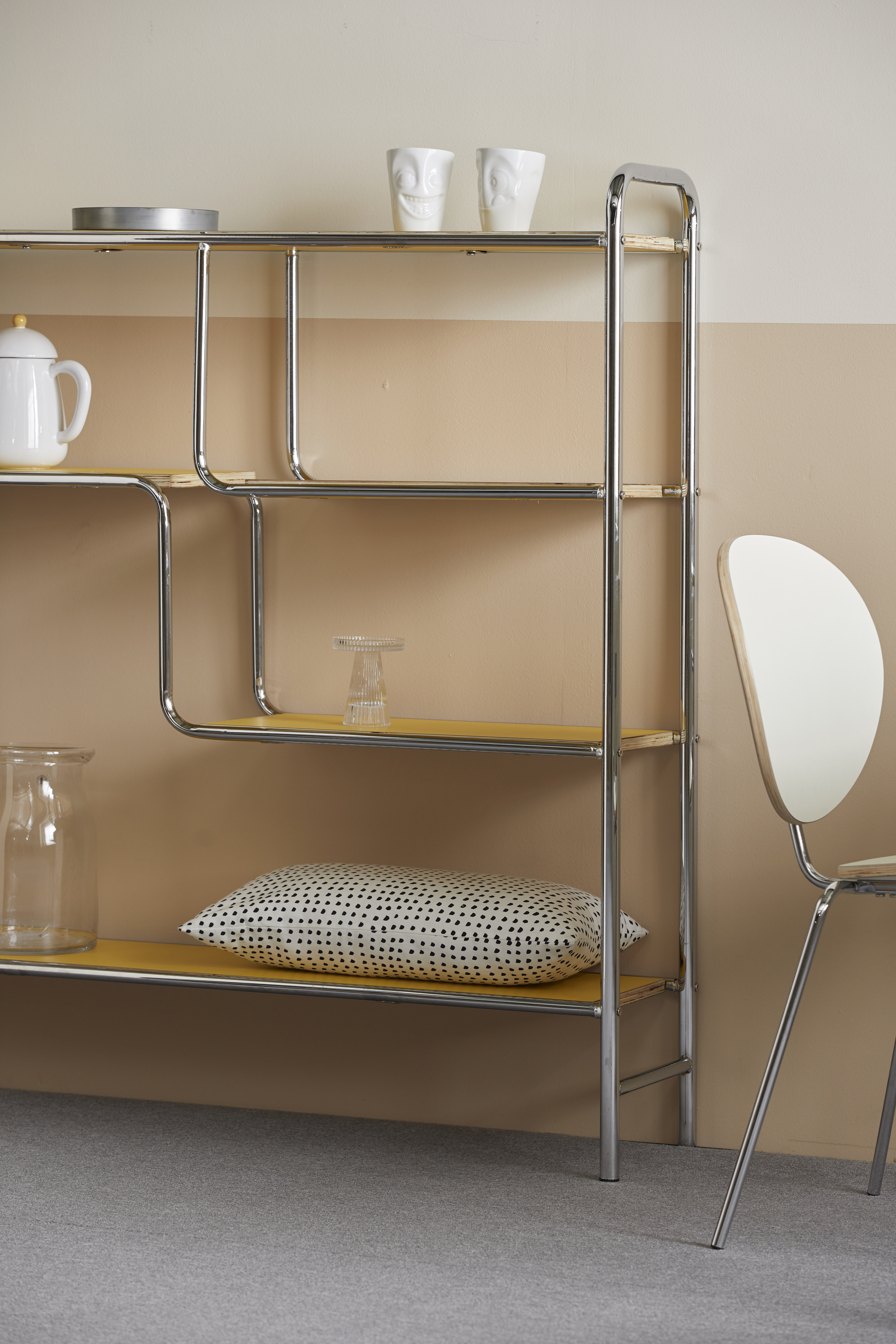 16피스 ZWJ 미드센츄리 다이닝 선반 장식장 협탁 테이블 수납장 케비넷