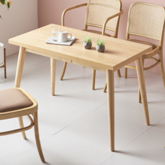 업소용식탁 고무나무식탁 영업용테이블 카페용 식당용테이블 1100