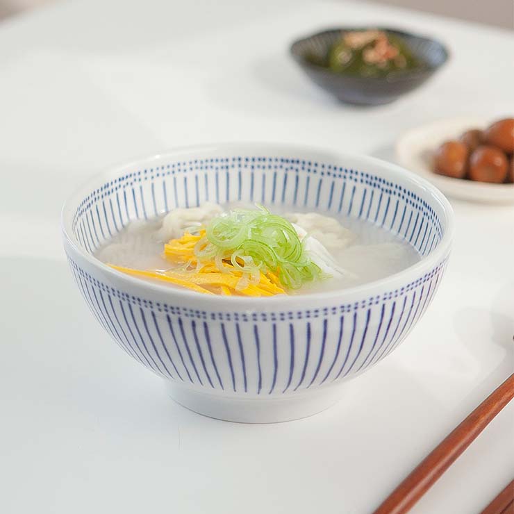 니코트 아오이 면기 탕기 떡국그릇 MADE IN JAPAN - 상세 이미지 5