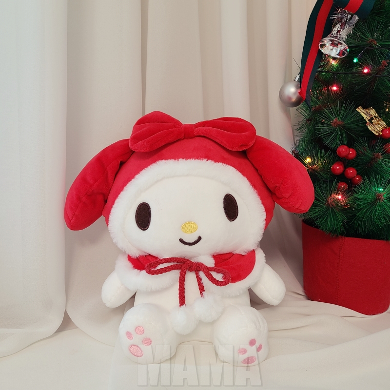 산리오 인형 마이멜로디인형 빨간망토 산타