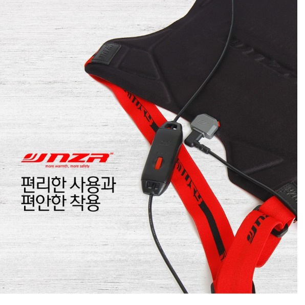 충전식 발열조끼 골프용 낚시용 낚시 골프 발열 조끼 - 상세 이미지 2