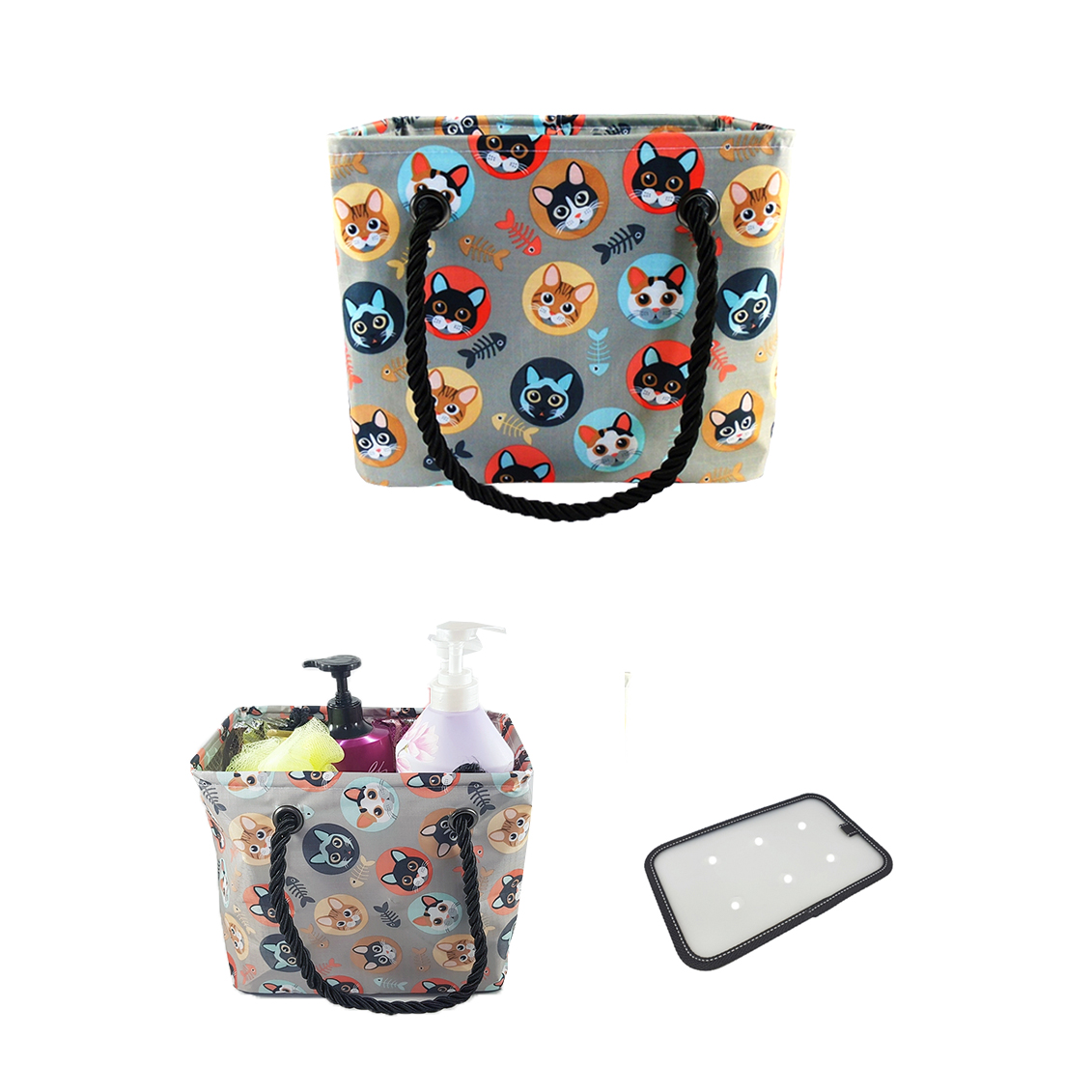 뷰레이터닷컴 생선까시 물빠지는 목욕가방 스파백 목욕탕 사우나 가방 받침대포함