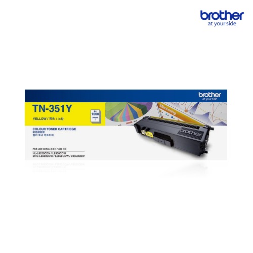 브라더 정품토너 TN-351 Y / L8250CDN L8350CDW L8600CDW - 상품 이미지
