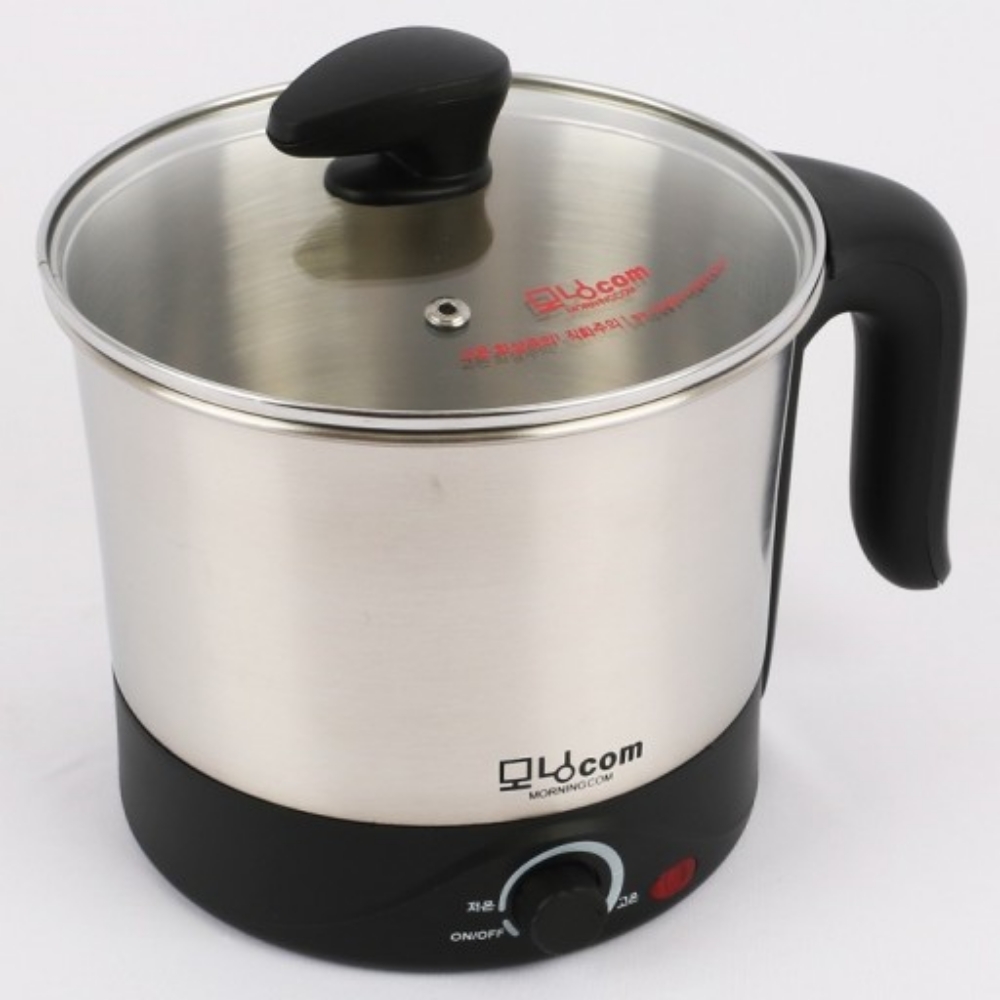 여행용 전기 라면포트 휴대용 멀티쿠커 라면끓이는기계 1.5L