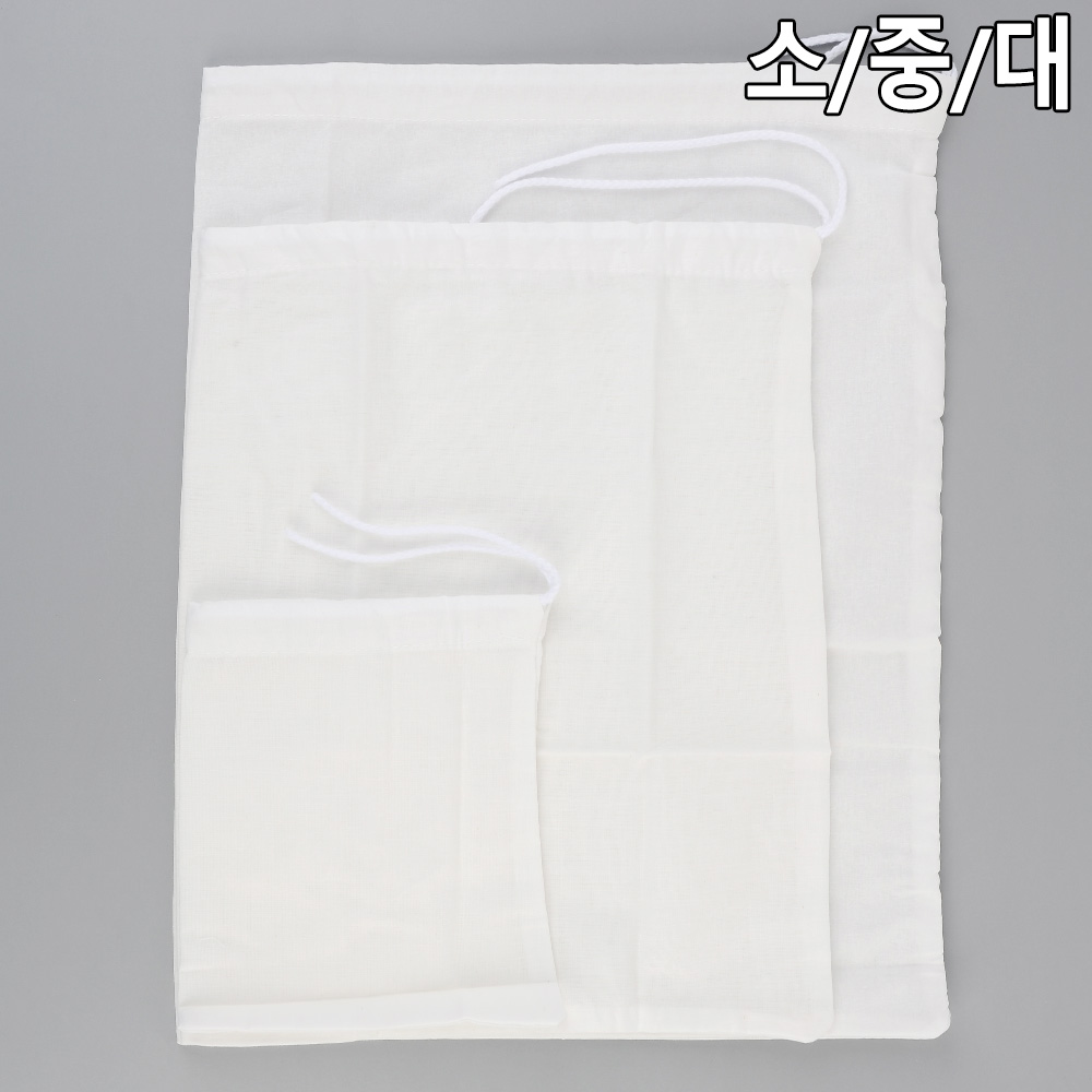 면 주머니 면자루 식혜 약초 면보자기 면보 면포 3종 - 상세 이미지 2
