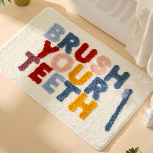 귀여운 욕실 화장실 발매트 터프팅 미니 러그 - 상세 이미지 2