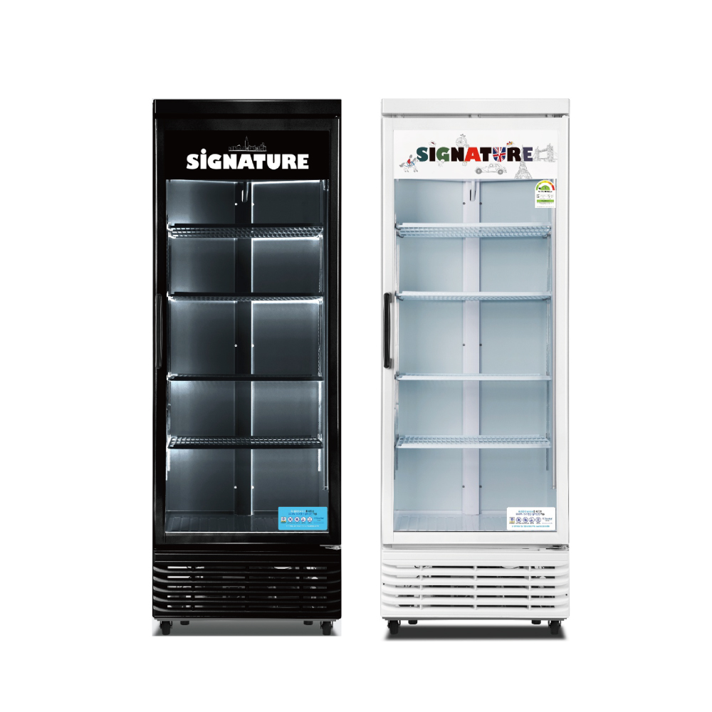 쇼케이스 냉동고 냉장고 업소용 냉동식품 주류 블랙 화이트