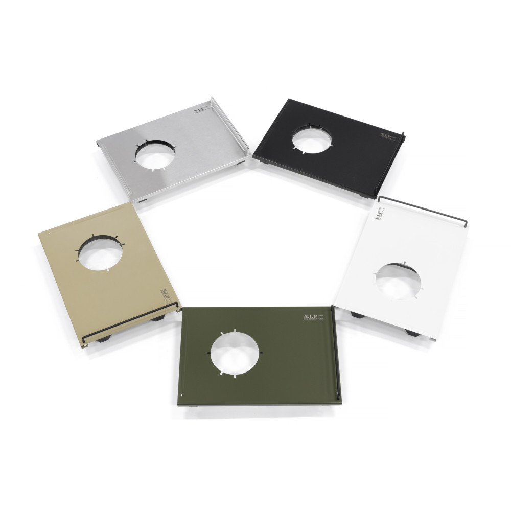 [호환] 원버너플레이트 실버 / 캠프원 스토브 미니 버너 테이블 IGT 거치대