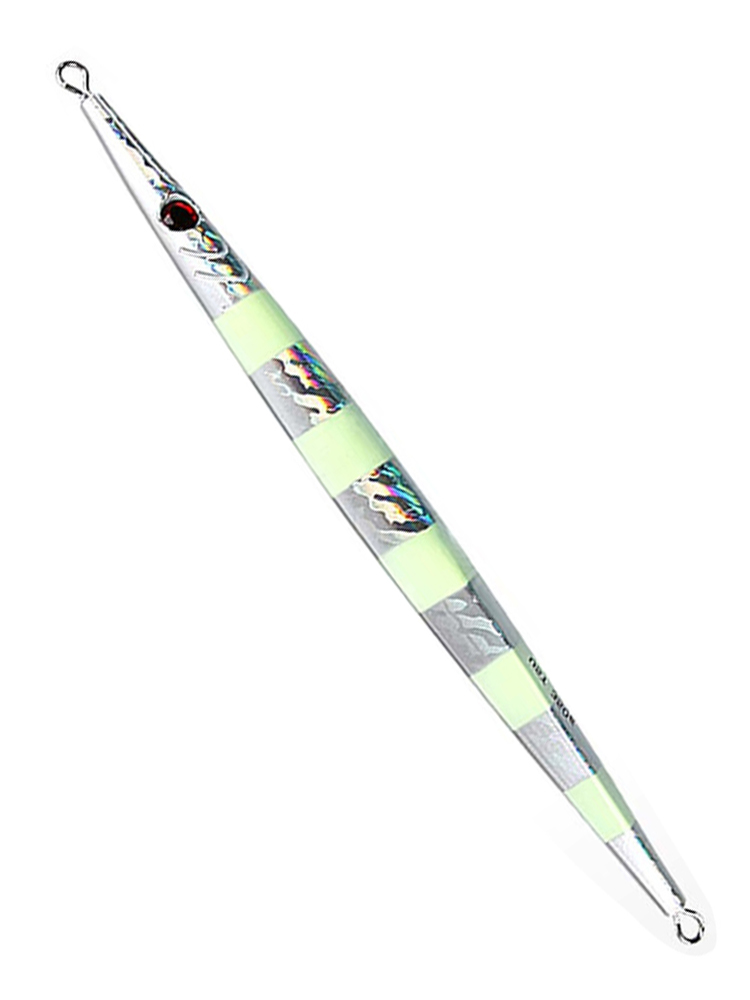 UST 메탈지그 롱지그 방어 부시리 삼치 대구지깅 230g 실버 이미지 7