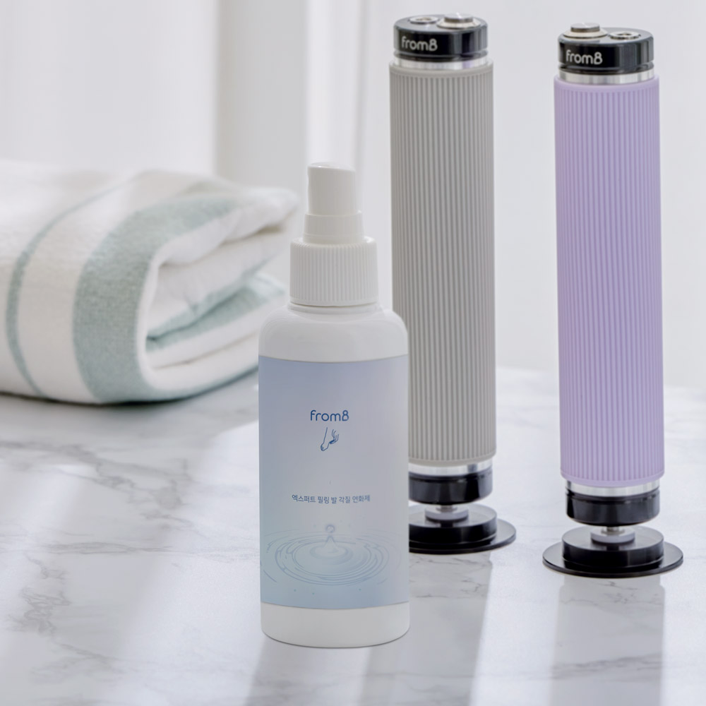 프롬비 스프레이타입 풋 스크럽 연화제 발각질 제거제 150ml, 1개 - 상세 이미지 2