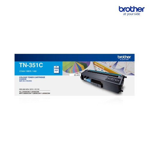 브라더 정품토너 TN-351 C / L8250CDN L8350CDW L8600CDW - 상품 이미지