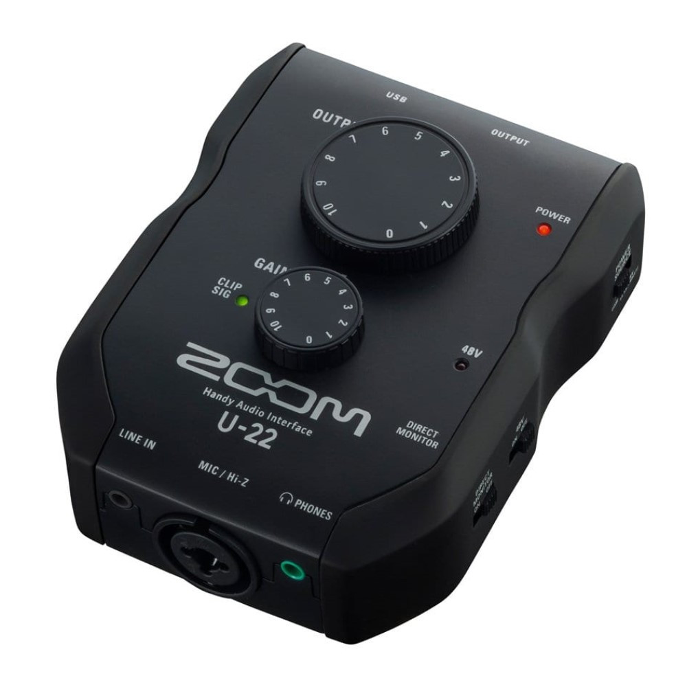 ZOOM U-22 줌 핸디 오디오 인터페이스 오인페 - 상세 이미지 2