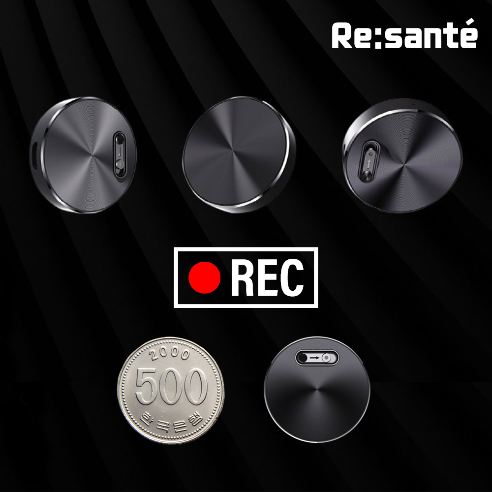 리쌍떼 초소형 초경량 녹음기 Coin-Recorder - 상품 이미지