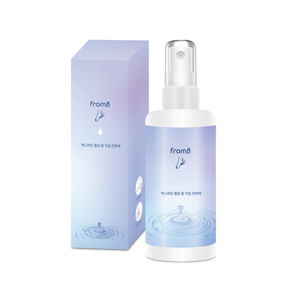 프롬비 스프레이타입 풋 스크럽 연화제 발각질 제거제 150ml, 1개 - 상품 이미지