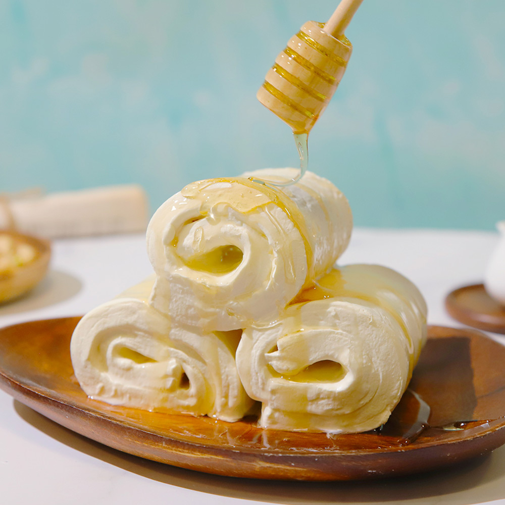 카이막 170g 니르코브 수제 터키 디저트 바게트 꿀 포함 - 메인 이미지