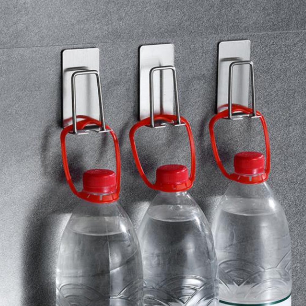 칫솔 꽂이 걸이 스테인레스 면도기 거치대 무타공 부착