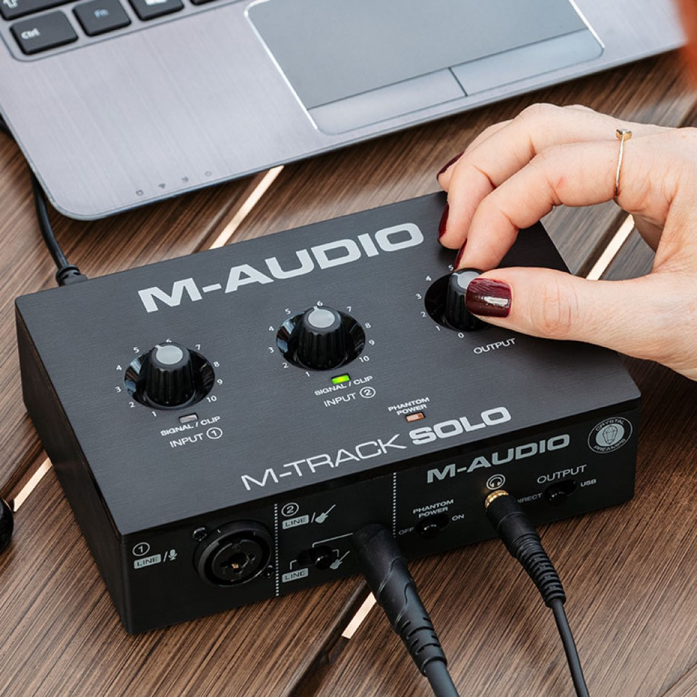M-Audio MTrack Solo 엠오디오 엠트랙 USB 오디오 인터페이스 - 상세 이미지 2