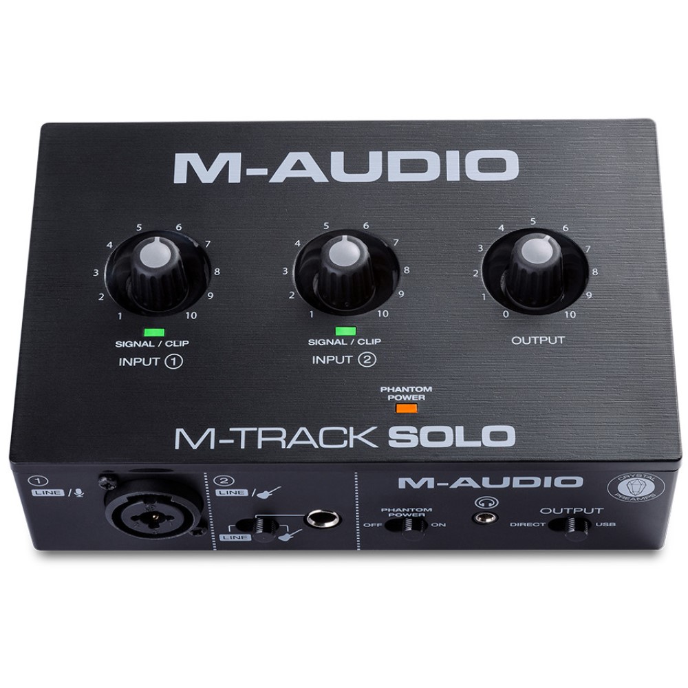 M-Audio MTrack Solo 엠오디오 엠트랙 USB 오디오 인터페이스