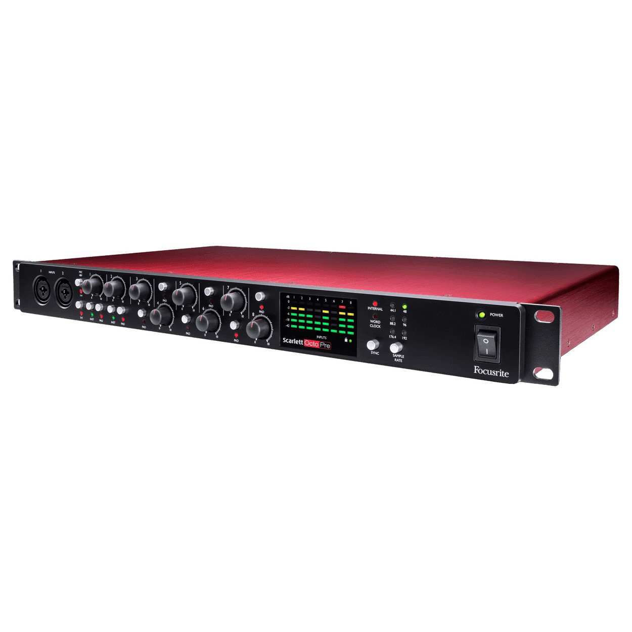 Focusrite Scarlett OctoPre 스칼렛 옥토프리 마이크 프리앰프
