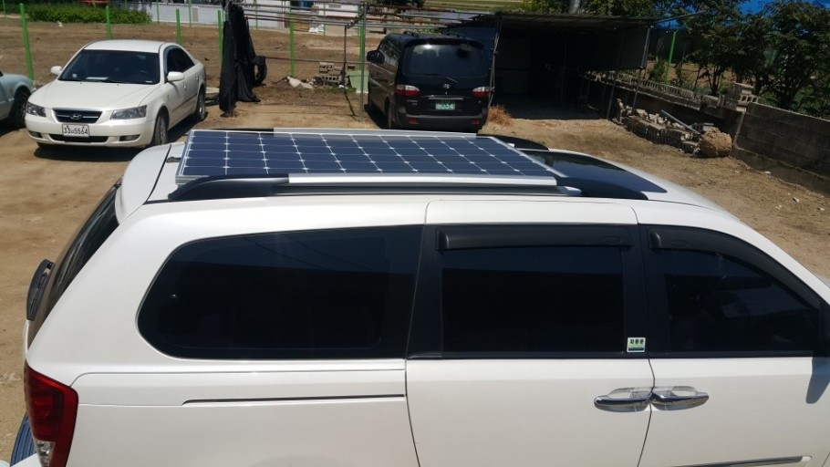 카니발 130W 12V ESM-130W 태양광패널 솔라패널 태양전지 판네모듈 판매 이미지 6