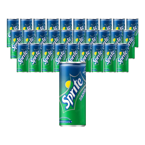 스프라이트 미니캔 215ml 30입 - 상품 이미지