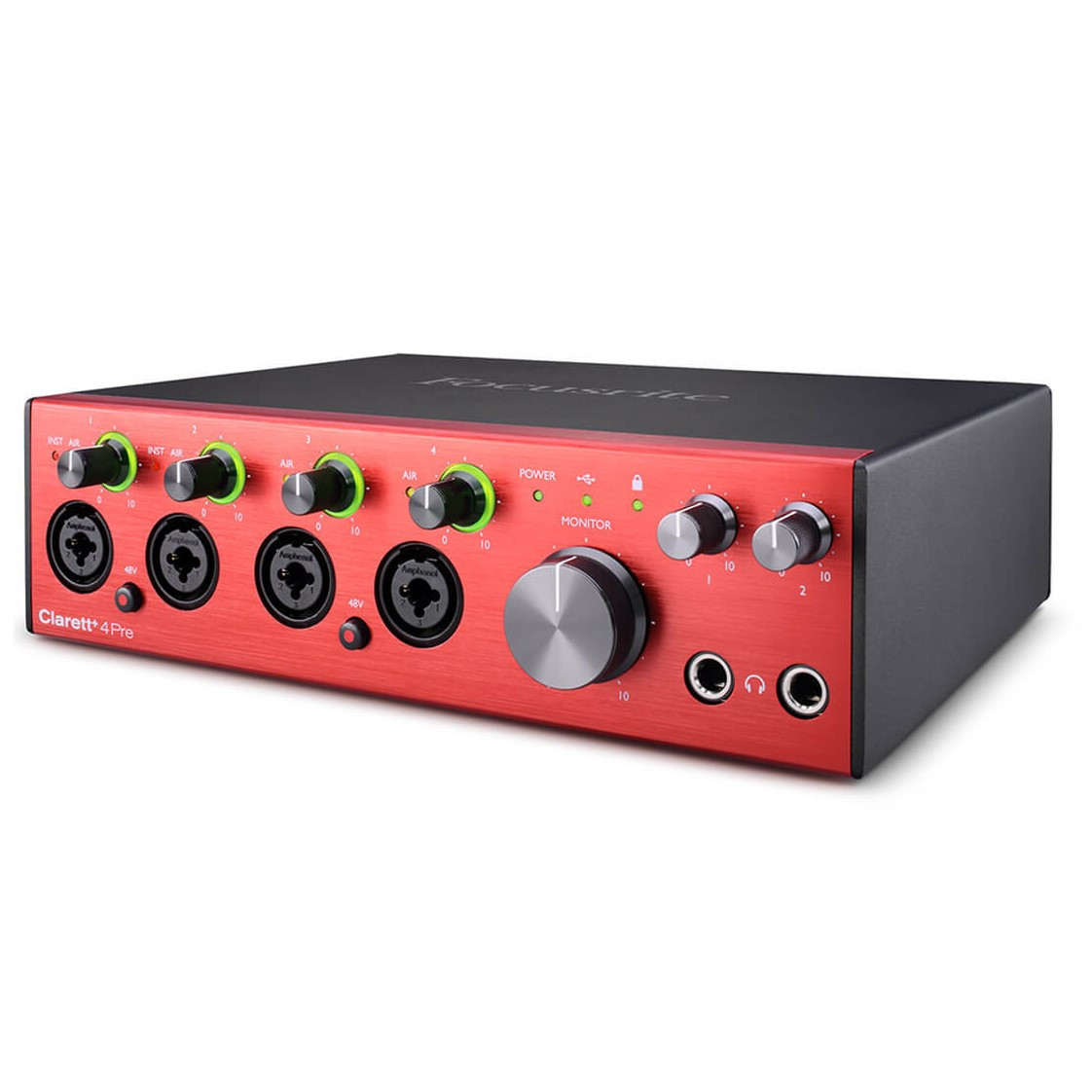 Focusrite Clarett+4Pre 클라렛 4프리 플러스 오디오 인터페이스 오인페 - 상세 이미지 2