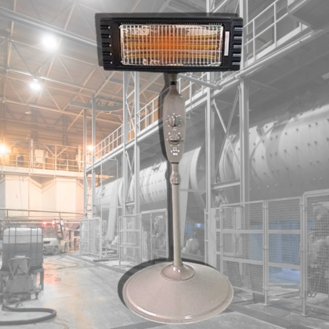 공장 난로 적외선히터 공업용히터 키높이 대형 산업용히터