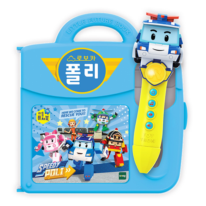 리틀퓨처북 폴리펜 컴퓨터 노트북 유아 학습완구 - 상품 이미지