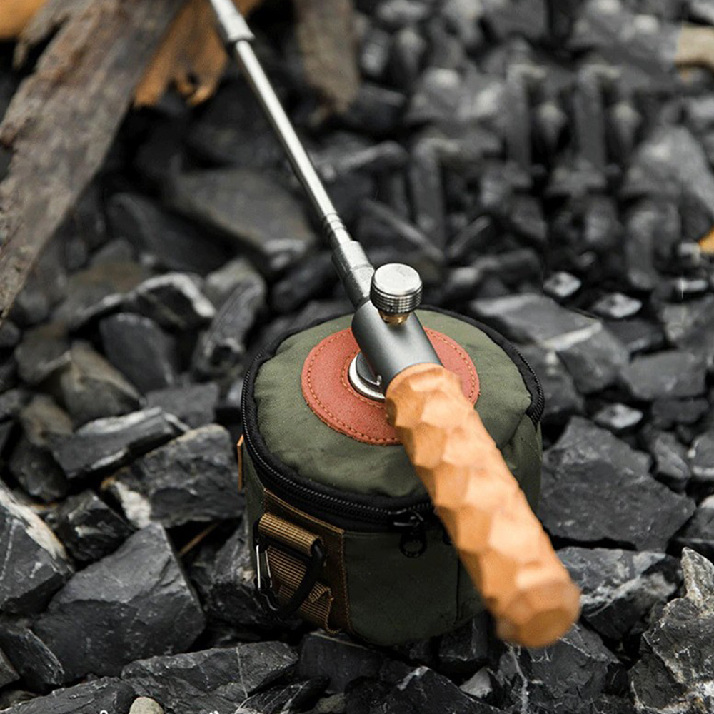 고급 3단 분리 롱가스토치 화력좋은토치 부탄가스어뎁터 파우치 점화기 포함