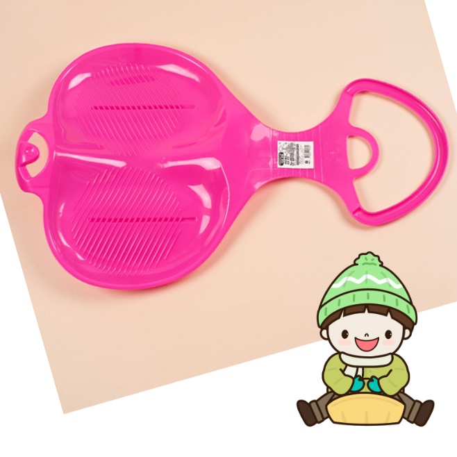 1인용 눈썰매 미니 소형 손잡이 휴대용 눈썰매 기차