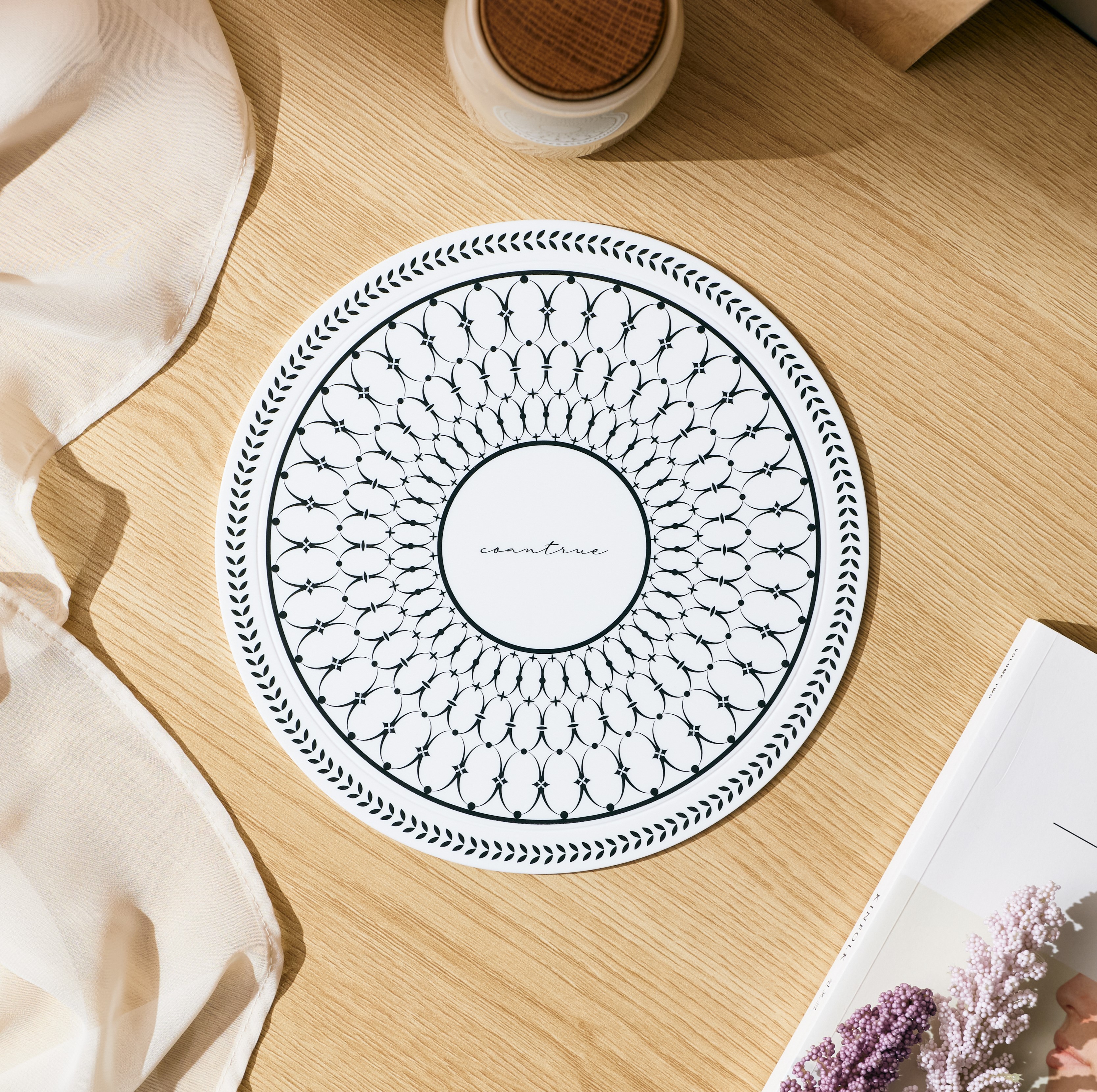 인덕션보호매트 인덕션매트 패드 깔개 실리콘 북유럽 뒤크